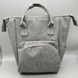 Enfamil Grey Wonder Baby Backpack-Versatile Insulated Formula/Cooler/ Diaper Bag - Picture 1 of 10