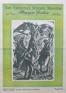 CLARE LEIGHTON KOREA PYONGYANG GANDER PANDIT NEHRU CARNEGIE 21. Oktober 1950 - Bild 1 von 6