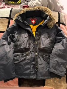 Winterjacke Damen Wellensteyn Brasilera Marineblau In M Sehr Warm Mit Weste - Bild 1 von 5