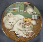 Captive Audience Collector Plate Country Kitties Gre Gerardi Cat Kittens