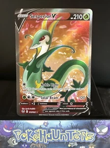 Pokemon Card Serperior V 170/195 Full Art Ultra Rare Silver Tempest NM - Foto 1 di 2