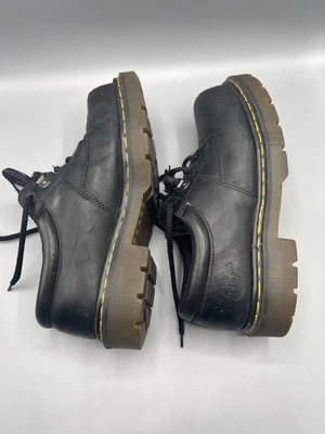 Zapatos Doc Martens negros lisos de acero con puntera Reino Unido Inglaterra para mujer EE. UU. 8 Foto 1 de 4