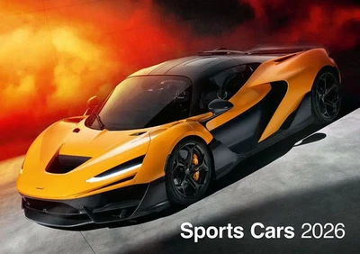 VERLAGSGRUPPE COLGANO Sports Cars 2026 - Sportwagen - Autos Kalender | Der ultimative Autokalender