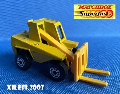 matchbox superfast sambron jacklift #48 made england by lesney 1977 diecast 1:64 - Immagine 1 di 4