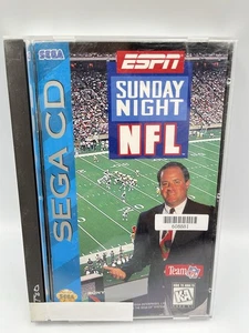 Sega CD: ESPN Sunday Night NFL Sega CD completo 1994 - Foto 1 di 7