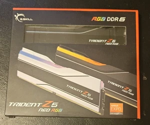 G.Skill F5-6000J3038F16GX2-TZ5NR Trident Z5 Neo RGB Series 2x16GB DDR5 RAM New - Afbeelding 1 van 2