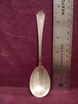 Colher de açúcar Sterling Durgin COLFAX 5 7/8" 31 Gr Mono R - Imagem 1 de 4