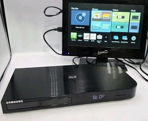 Samsung Blu-Ray 3D Streaming DVD Player BD-HM59 No Remote Tested Works - Picture 1 of 19