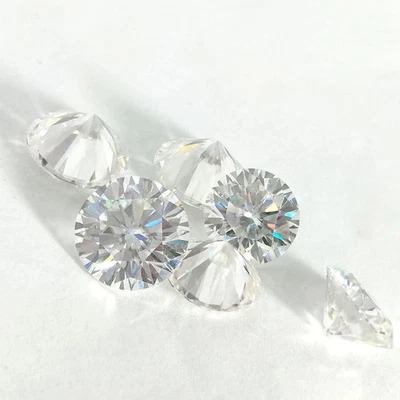 5 PCS LOT IGI Certified Loose 1.09 Ct Round Lab Grown CVD Diamond D VVS1 X5 - Image 1 of 4