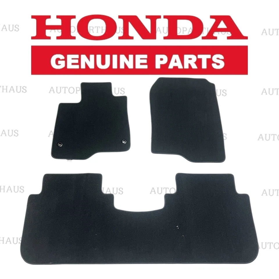 17-22 JUEGO ALFOMBRILLAS HONDA CR-V CRV OEM NUEVO NH900L NEGRO Foto 1 de 1