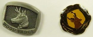 Wood Badge Antelope Patrol Set Of 2 Pin (PIN5030) - Picture 1 of 1