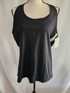 Merona Halter Top Black Womens Size XXL - Picture 1 of 5