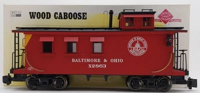 Aristo-Craft 82111 G Scale B&O Classic Caboose EX/Box - Image 1 of 4