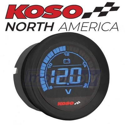 Koso Digital Gauge Cluster with Oil Temp Gauge for 2004-2006 Harley Davidson yj Foto 1 de 4
