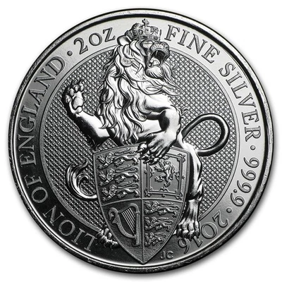 Bestias de la reina de plata BU 2 OZ (aleatorias, de calidad apagada) Foto 1 de 4