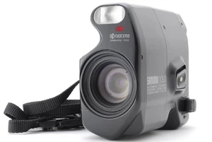 [NEAR MINT w/Strap] Kyocera Samurai x3.0 Half Frame 35mm Film From JAPAN - Picture 1 of 10