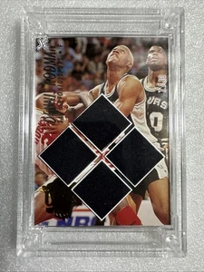 Dennis Rodman-1994-95 Fleer Ultra-Jersey Fusion Game Used Swatch•93-94 Warm-Up - Bild 1 von 11