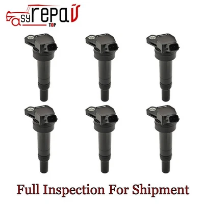 6X Bobina de encendido + ENCHUFE SPSRK para Hyundai Elantra 2011-2016 cupé 1,8 L L L4 E1151 Foto 1 de 4