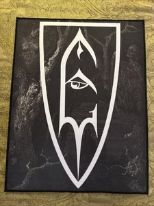 Emperor Back Patch Shield Symbol New Black Metal Sew On Samoth - Picture 1 of 8