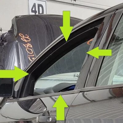 Ford Focus 2012-2014 conductor izquierdo puerta delantera cristal ventana Foto 1 de 4