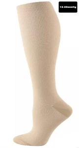 Compression Socks Stockings Mens and Womens Knee High Medical Relief S/M-4XL - Picture 1 of 27