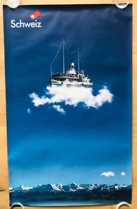 Plakat Tourismus Poster Schweiz - Schiff See Berge - Foto: Looser Heinz - Bild 1 von 7