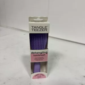 Tangle Teezer Detangling Hairbrush for Curly - Coily Hair, Purple -FREE SHIPPING - Picture 1 of 3