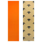 Black Diamond Skateboard Grip Tape Sheet Orange 9 x 33 Griptape
