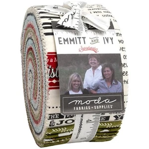 Emmitt and Ivy Jelly Roll by Sweetwater for Moda Fabrics - Picture 1 of 3