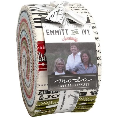 Emmitt and Ivy Jelly Roll by Sweetwater for Moda Fabrics - Image 1 of 3