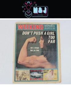 Weekend Magazine August 6-12 1969 - Don't Push A Girl Too Far.... - Picture 1 of 4
