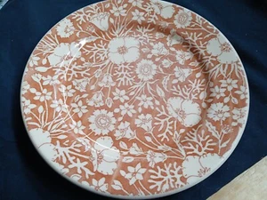 VINTAGE WALLACE CHINA DESERT WARE RESTAURANT FESTIVAL POPPY PLATE 9.5" 9Y 1947 - Picture 1 of 4