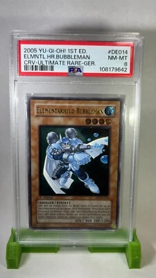 Yugioh - Elementarheld Bubbleman - CRV-DE014 - Ultimate Rare - 1. Auflage - Bild 1 von 2
