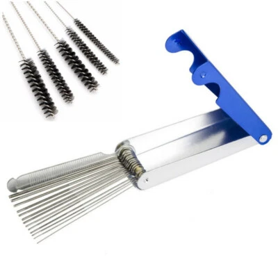 Motorcycle Carburetor Carbon Dirt Jet Remove Parts Cleanup Kit Tool Set - Image 1 of 4