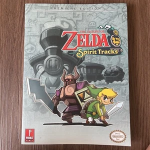 Legend of Zelda Spirits Tracks Prima Official Premiere Strategy Guide + Map DS - Picture 1 of 14