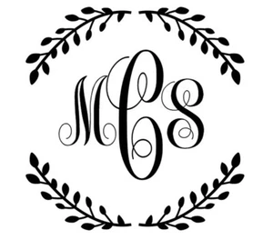 Monogramm Designer rund rosa glänzend EZ-Siegel - handgehaltener individueller Präger, Monogramm - Bild 1 von 3