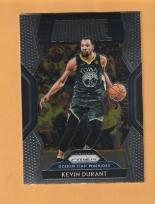 Kevin Durant Golden State Warriors 2018-19 Panini Prizm Dominance Texas 7C - Image 1 of 2