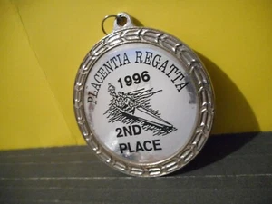 1996 Newfoundland,Placentia Regatta 2nd Place Rowing Medal - Bild 1 von 3