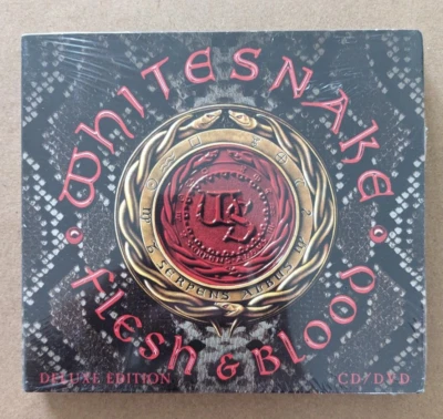 Whitesnake: Flesh & Blood (CD+DVD, New) - Image 1 of 2