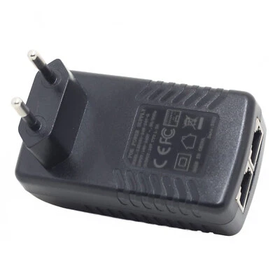 Gigabit 24V PoE Injector Adapter Ubiquiti UAP AC LR LITE POE-24 12W-G 24W-G 7W-G - Image 1 of 4