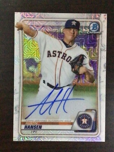 2020 Bowman Chrome Austin Hansen Mega Box MOJO Autograph #BCMA-AH 1st Bowman - Picture 1 of 1
