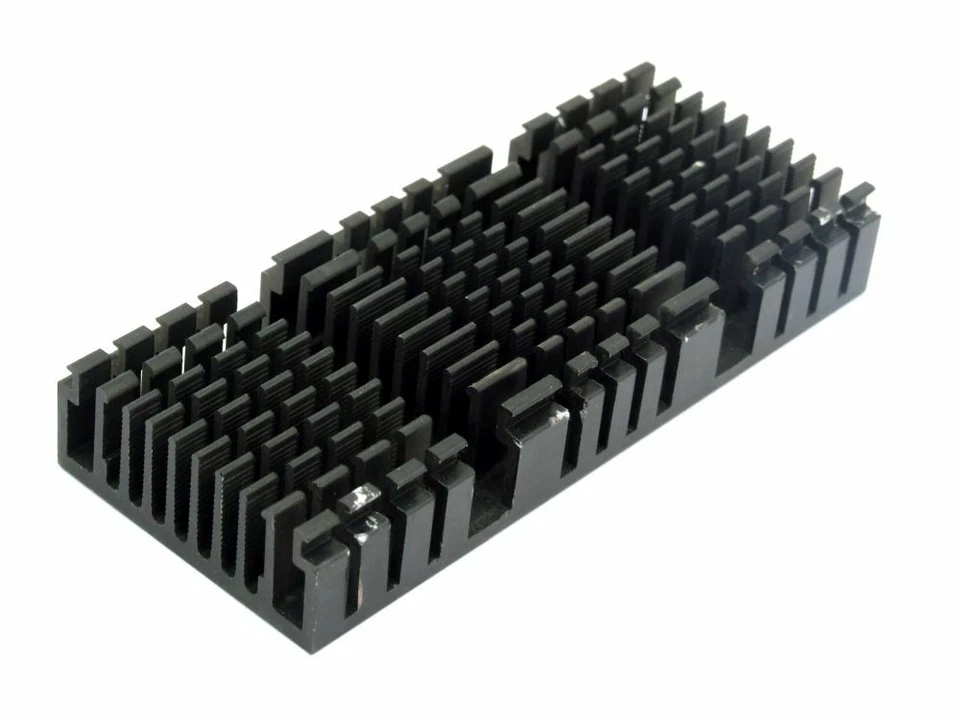 Intel Pentium Slot 1 SECC CPU Kühler PC Prozessor Passiv Kühlkörper 123x52x20mm - Bild 1 von 1