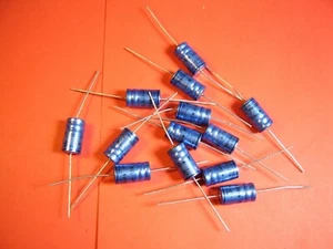 [20pcs] 4.7uF 250V (10x18) 85'C AXIAL Electrolytic Capacitors PHILIPS 133  - Picture 1 of 2
