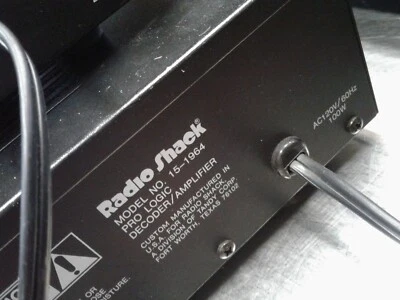 Radio Shack 15-1964 , 100 watt DECODER  Amplifier tested USA - Image 1 of 4