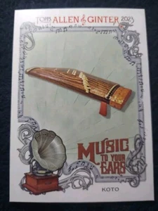 2023 Koto Topps Allen & Ginter #MTYE-15 Music To Your Ears Insert NM-MT - Picture 1 of 2