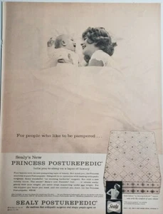2 anuncios vintage 1961 estampados posturarépicos efímeros decoración artística de pared - Imagen 1 de 2