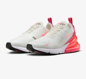 Nike Air Max 270 Pink Hot Punch White Women's Size US 8 Casual Runners/Sneakers✅ - Picture 1 of 8