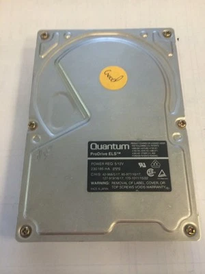 Quantum Prodrive ELS 127S 3.5" 50 Pin 127MB SCSI  HDD - Image 1 of 4
