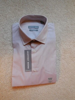 Camisa de vestir para hombre Geoffrey Beene calce regular sin arrugas 15-151/2 34/35 Hayloft Foto 1 de 4