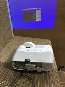 EPSON POWERLITE 435W/H449A WXGA PROJECTOR 49 LAMP HOURS TESTED* - Picture 1 of 8